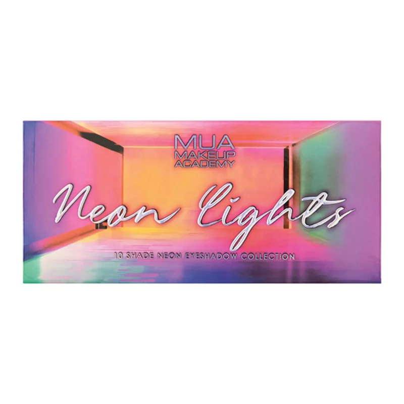 MUA Παλέτα Σκιών 10 Shade Neon Lights 11gr – Femme Fatale - Femme Fatale - MUA Παλέτα Σκιών 10 Shade Neon Lights 11gr