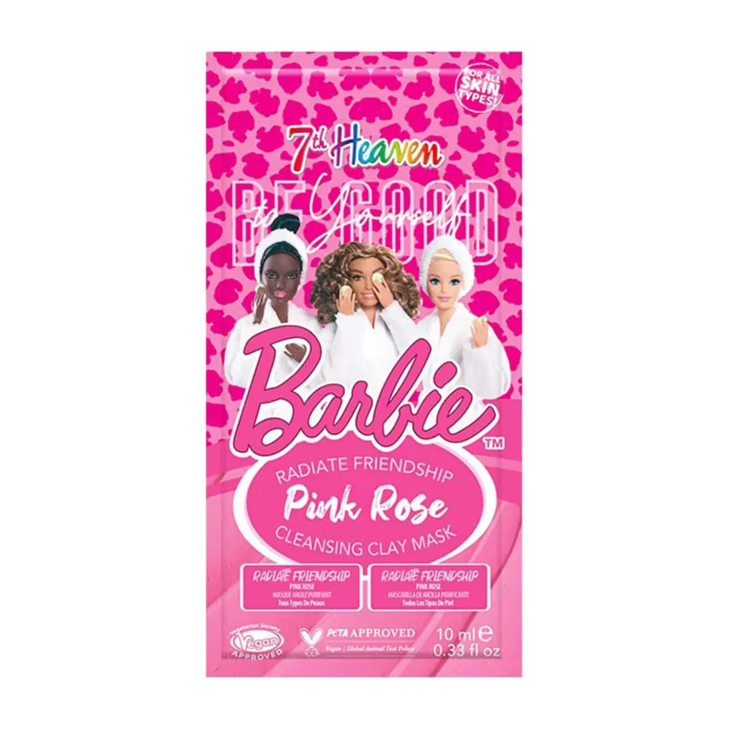 7TH HEAVEN Μάσκα Προσώπου Barbie Pink Rose 10ml - Femme Fatale - 7TH HEAVEN Μάσκα Προσώπου Παιδική Barbie Pink Rose 10ml