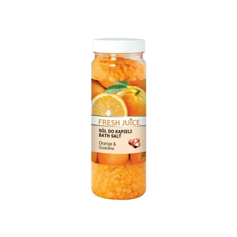 Fresh Juice Άλατα Μπάνιου Bath Salt Orange & Guarana 700gr | - Femme Fatale - 
