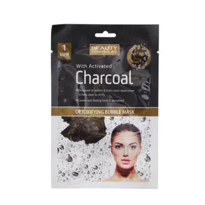 Beauty Formulas Charcoal Detoxifying Bubble Mask | Femme Fat - Femme Fatale - Beauty Formulas Charcoal Detoxifying Bubble Mask