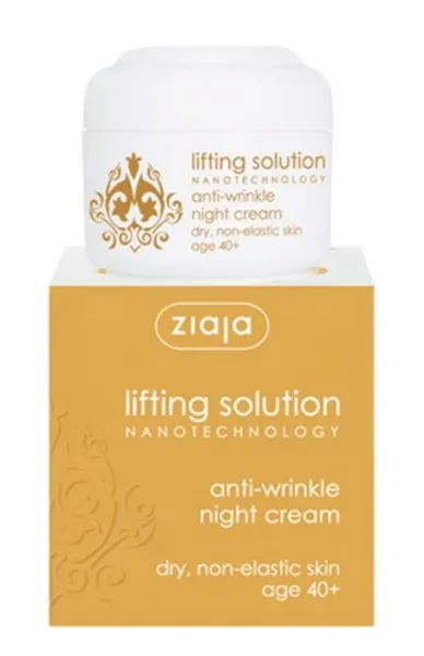 Ziaja Lifting Solution 40+ - Αντιρυτιδική Κρέμα Προσώπου Νύχτας 50 ml